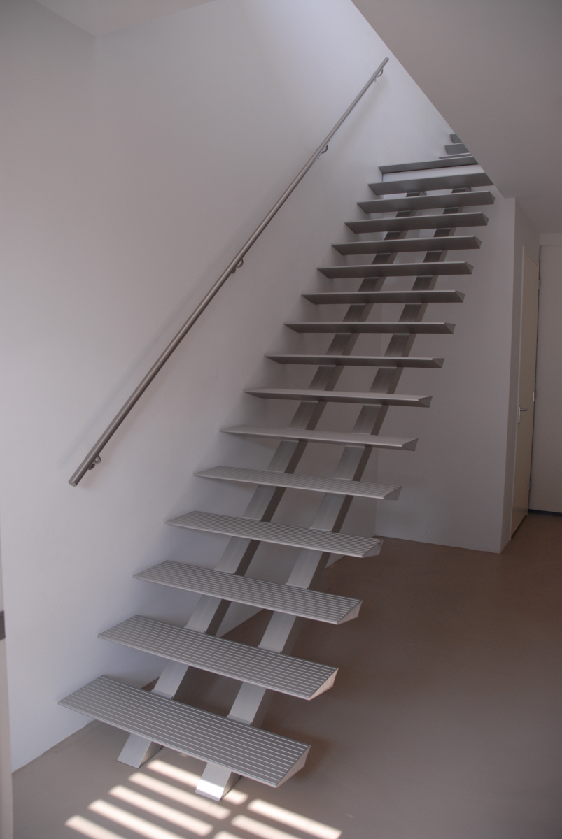 Trap Triangle in Amsterdam - Graah aluminium designtrappen