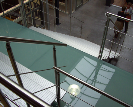 Large stair Triangle in the company Botim