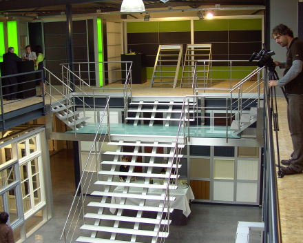 Large stair Triangle in the company Botim