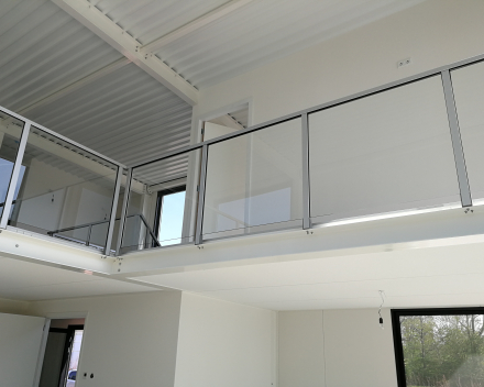 AluGlass balustrade Project Dommisse