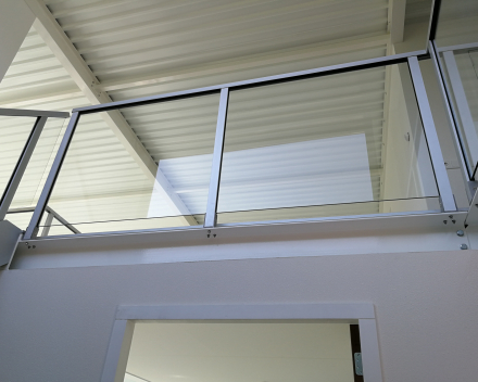 AluGlass balustrade Project Dommisse