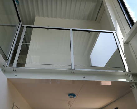 AluGlass balustrade Project Dommisse