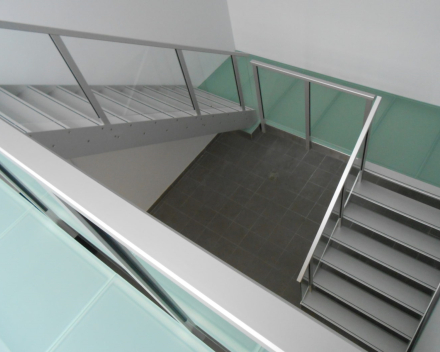 Escalier design Concorde dans l'entreprise Europa Cuisson