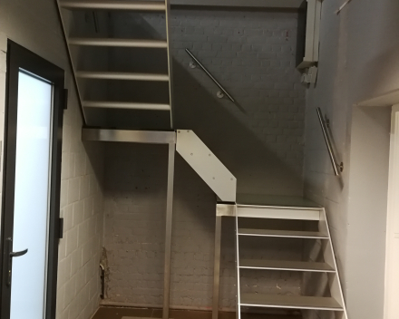 Design stair Concorde at the company Hokatrans