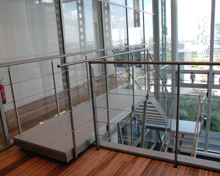 Interior bridge in the ITO tower