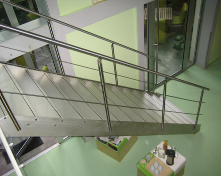 Design stair Concorde in the Spity Hotel