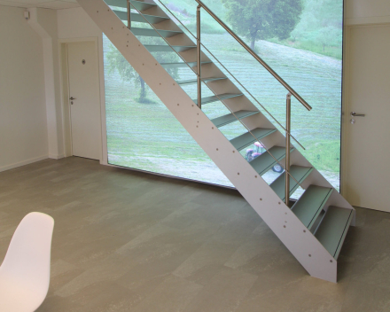 Design stair Concorde in the company Lamett Europe