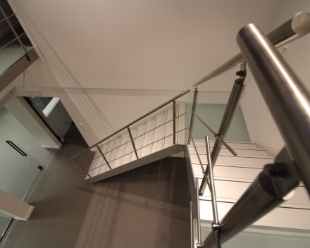 Design stair Concorde at the company Muylle Engineering