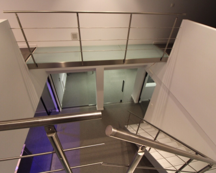 Escalier design Concorde dans l'entreprise Muylle Engineering