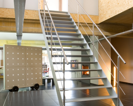 Escalier design Concorde dans l'entreprise Redactio