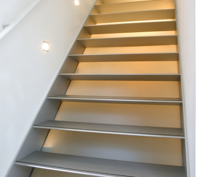 Escalier design fermé Concorde dans l'entreprise Redactio