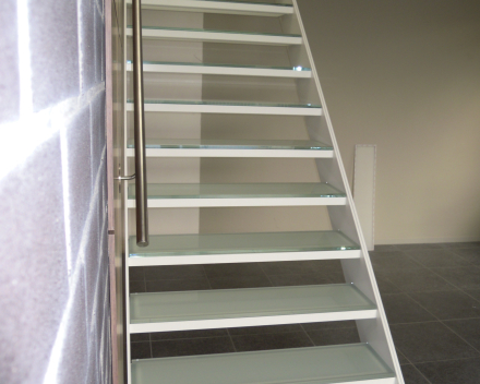 Glass stair at Vanthuyne in Poperinge