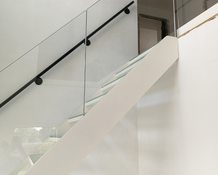 Illuminated staircase of the Rickaert-Boone family