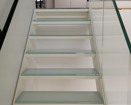 Illuminated staircase of the Rickaert-Boone family