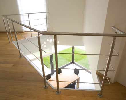 Stainless steel balustrades Project Triangle4