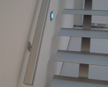 Modern stair Triangle at Desmet-Claeys