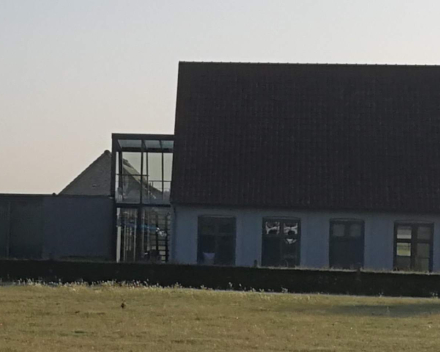 Modern stair Triangle for a doctor in Veurne