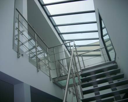 Modern stair Triangle at Hirson