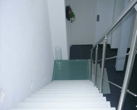 Modern stair Triangle at Hirson