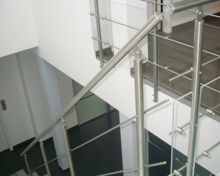 Modern stair Triangle at Hirson