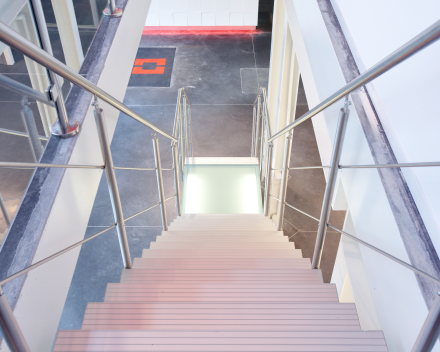 Modern stair Triangle at the company Thielemans