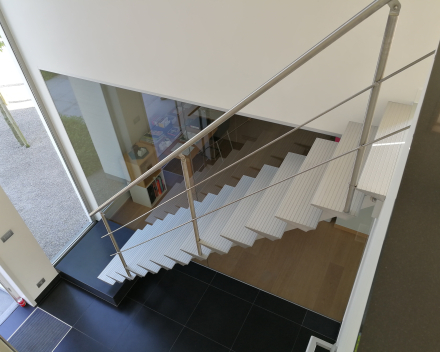 Escalier Moderne Triangle chez Wyseur